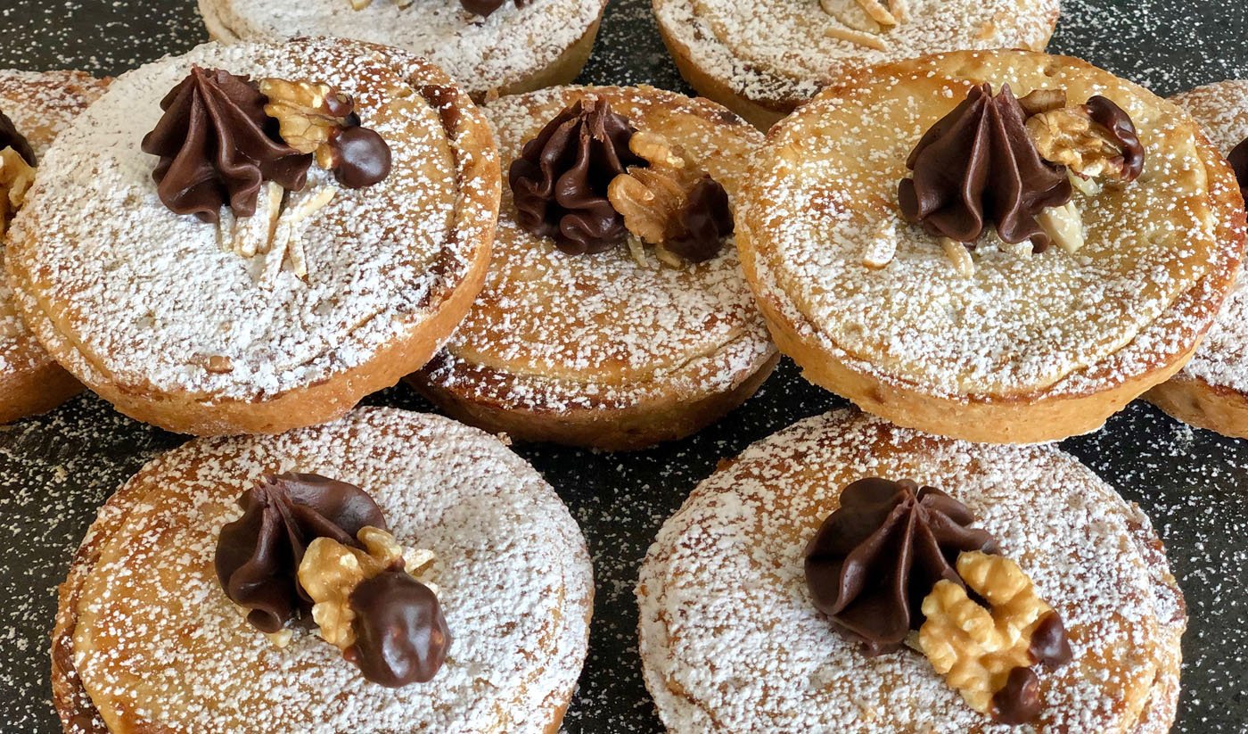 Walnuss-Caramel Törtchen